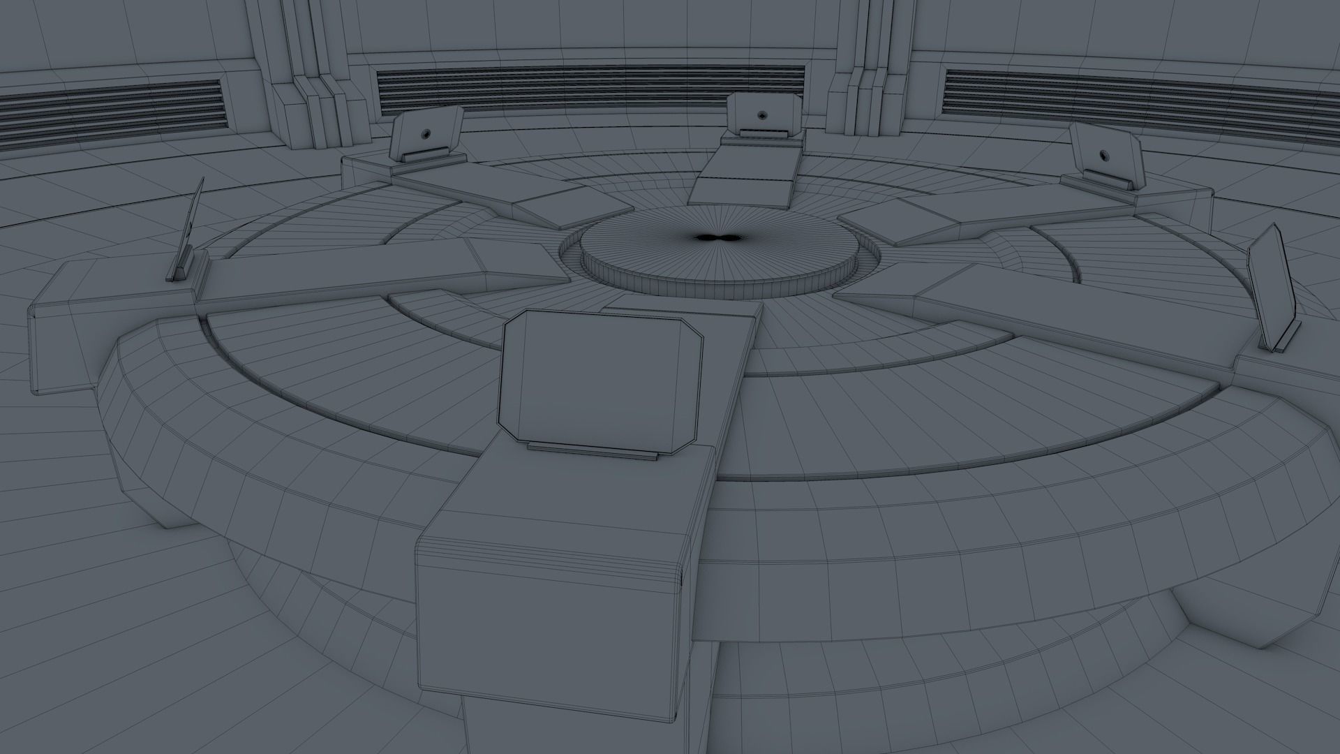 Sci Fi Room 3D model_12