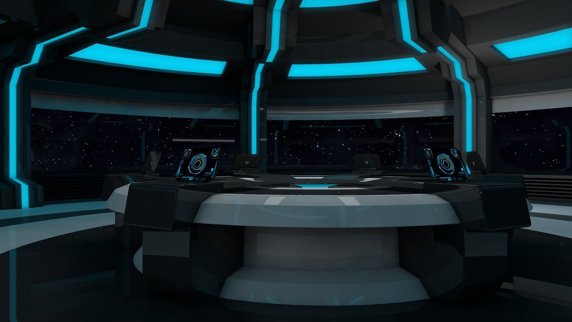 Sci Fi Room 3D model_3