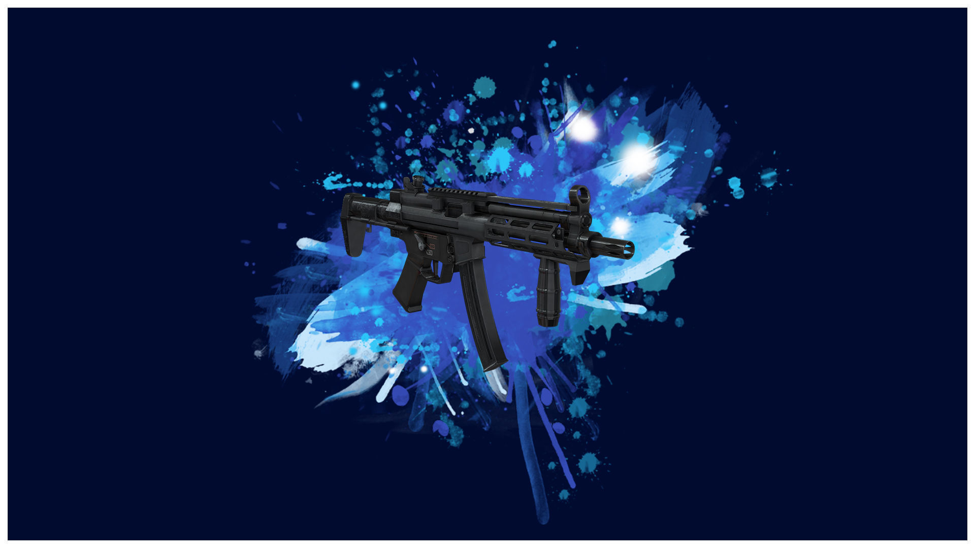 SMG 3 - MP5K Sub-Machinegun - 4K Game Ready Low-poly 3D model_2