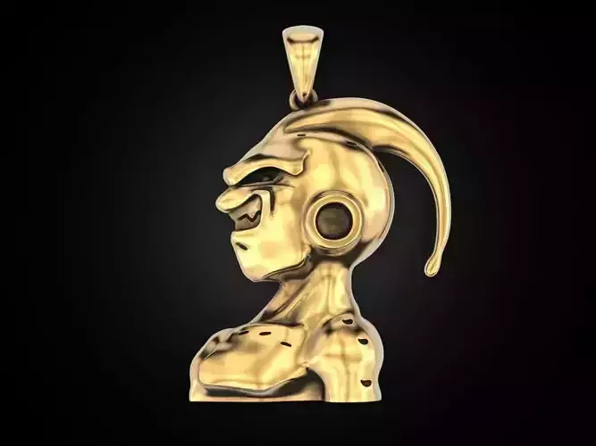 Kid Buu Pendant 3D print model
