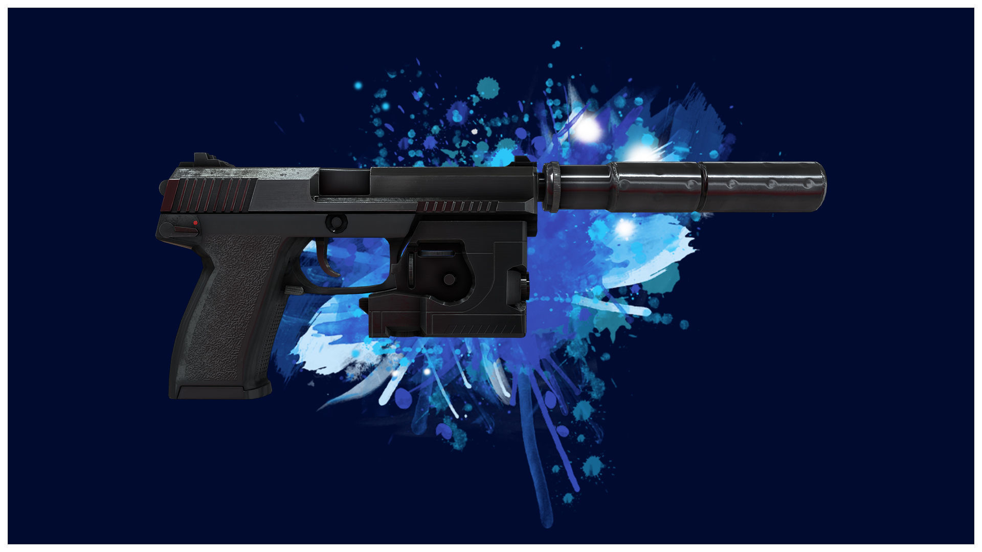 PISTOL 4 - SOCOM MK23 Pistol - 4K Game Ready Low-poly 3D model_3