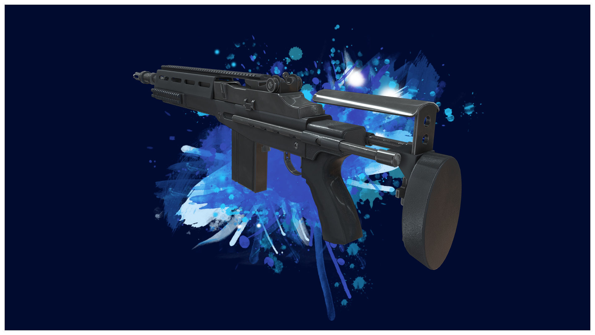 DMR 1 - M14 SOCOM Tactical Marksman Rifle - 4K Game Ready Low-poly 3D model_4