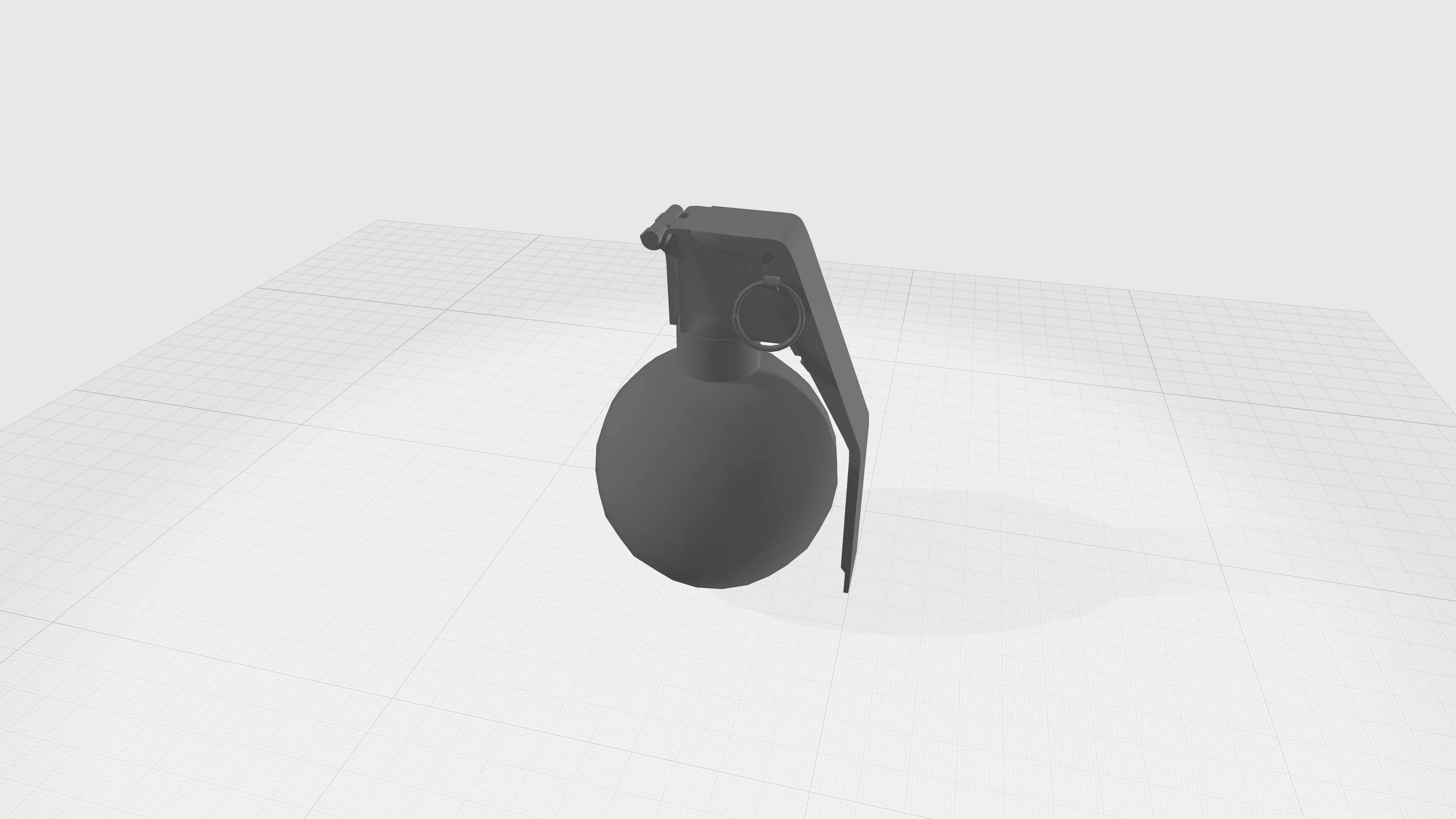 GRENADE 1 - M67 Tactical Grenade - 4K Game Ready Low-poly 3D model_4