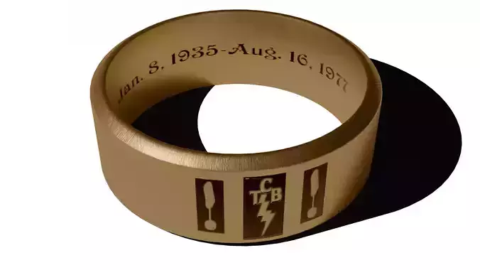 TCB Elvis Ring