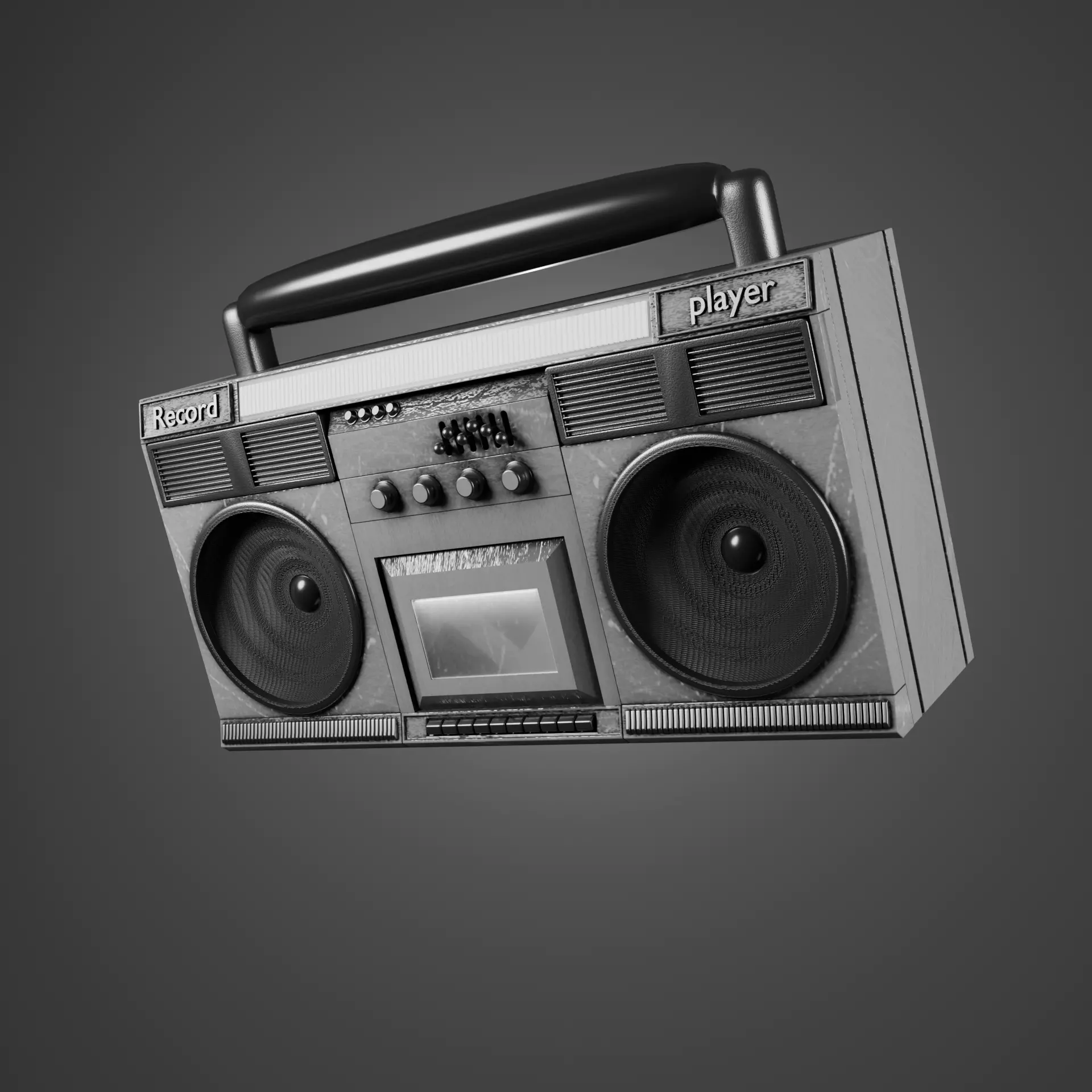 Boombox 3D model