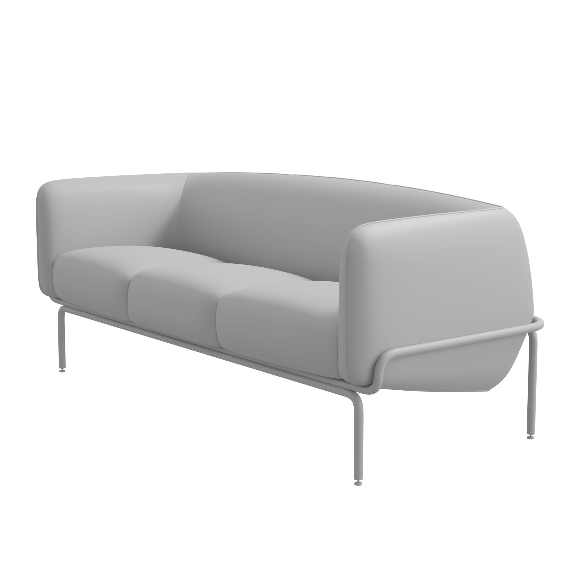 Chandigarh sofa 3D model_7