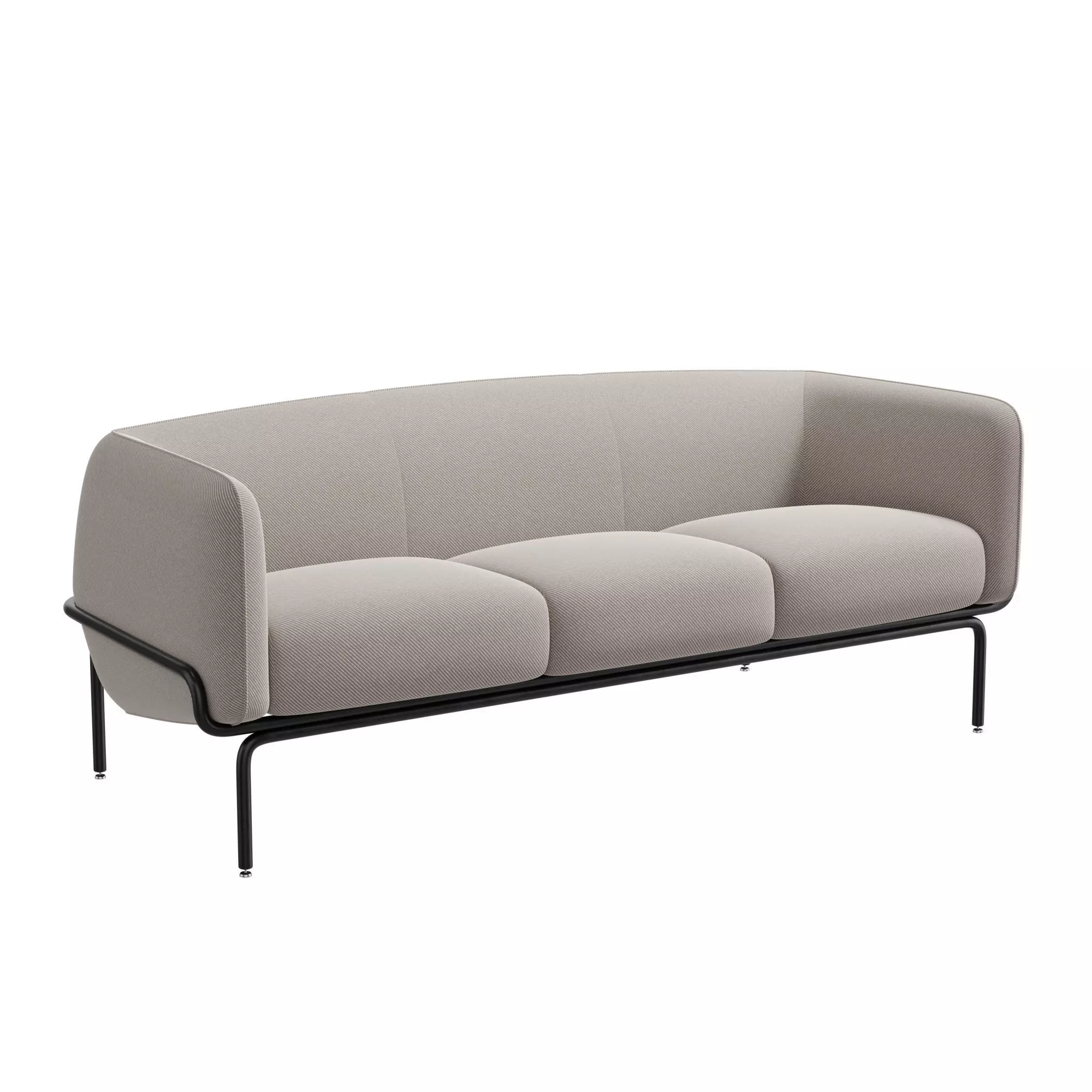 Chandigarh sofa 3D model_0