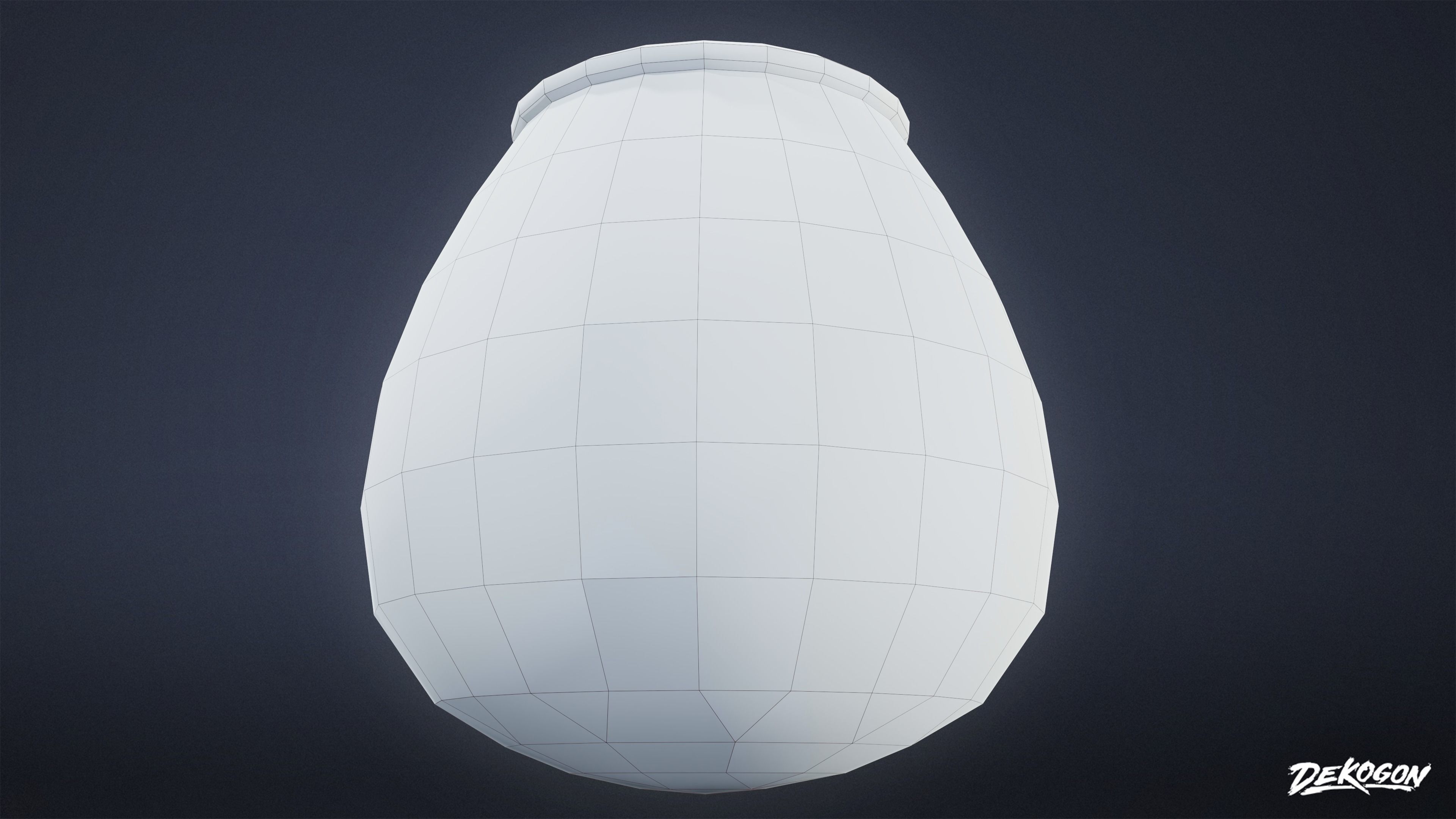 SUBURBS - Candle Set 01 - LOW POLY AND NANITE Low-poly 3D model_26