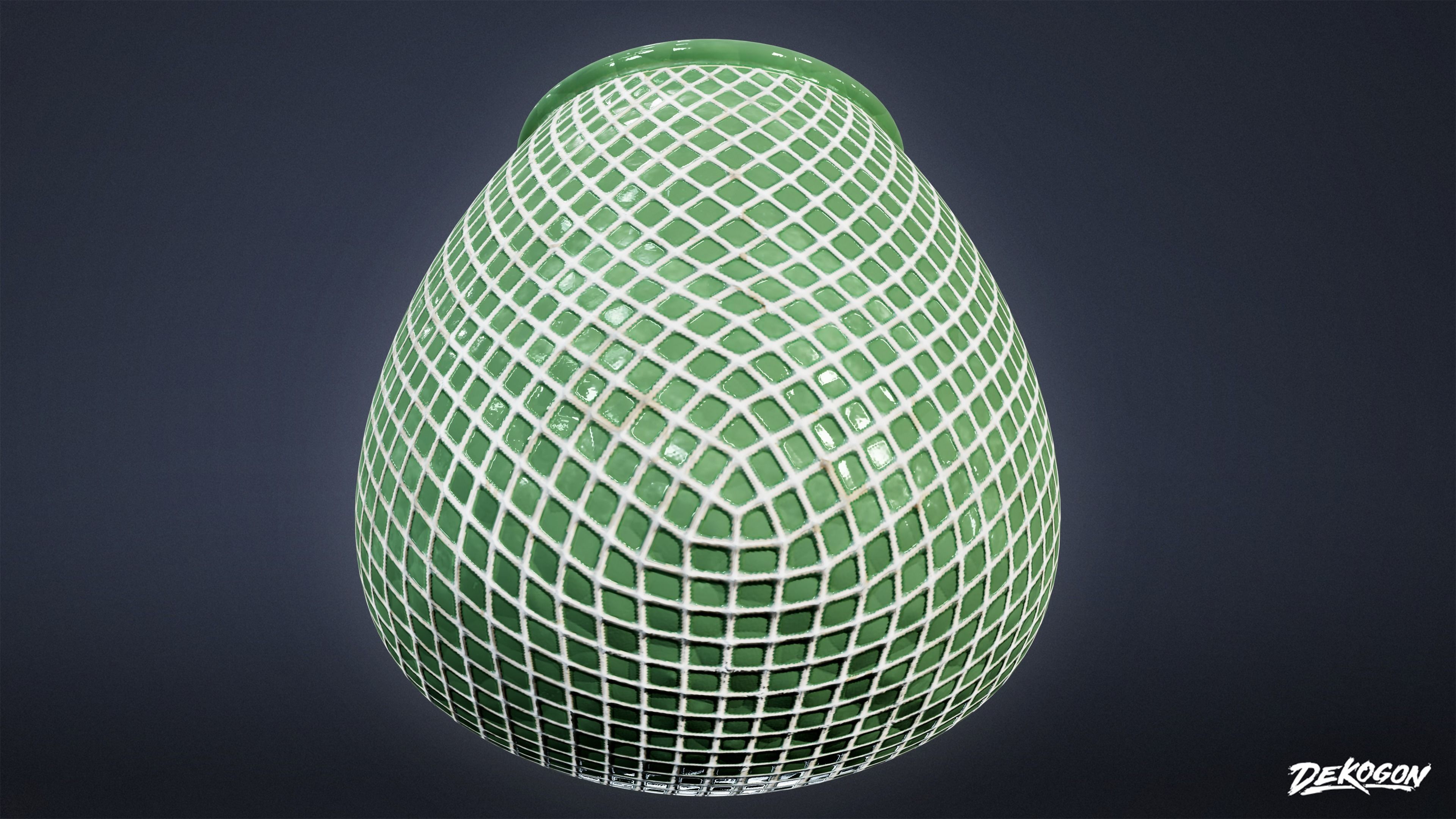 SUBURBS - Candle Set 01 - LOW POLY AND NANITE Low-poly 3D model_1