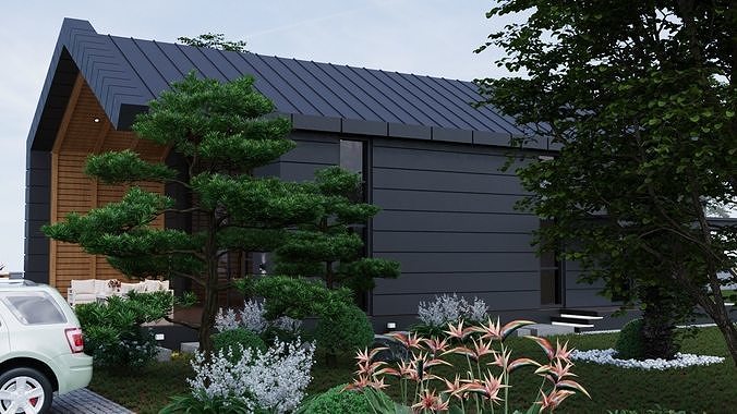 villa 3D model