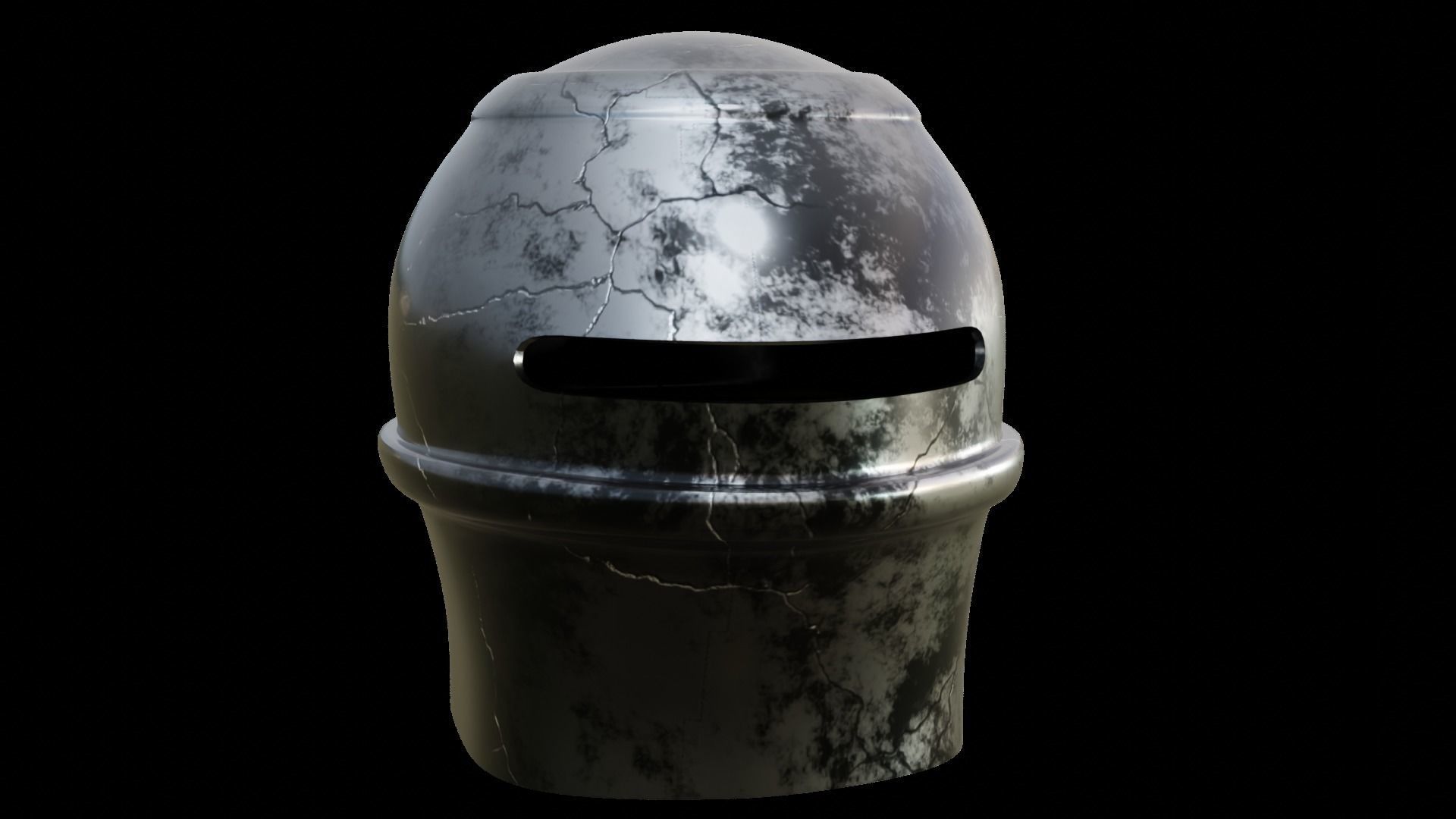 3D Medieval Knight Helmet 3D model_10