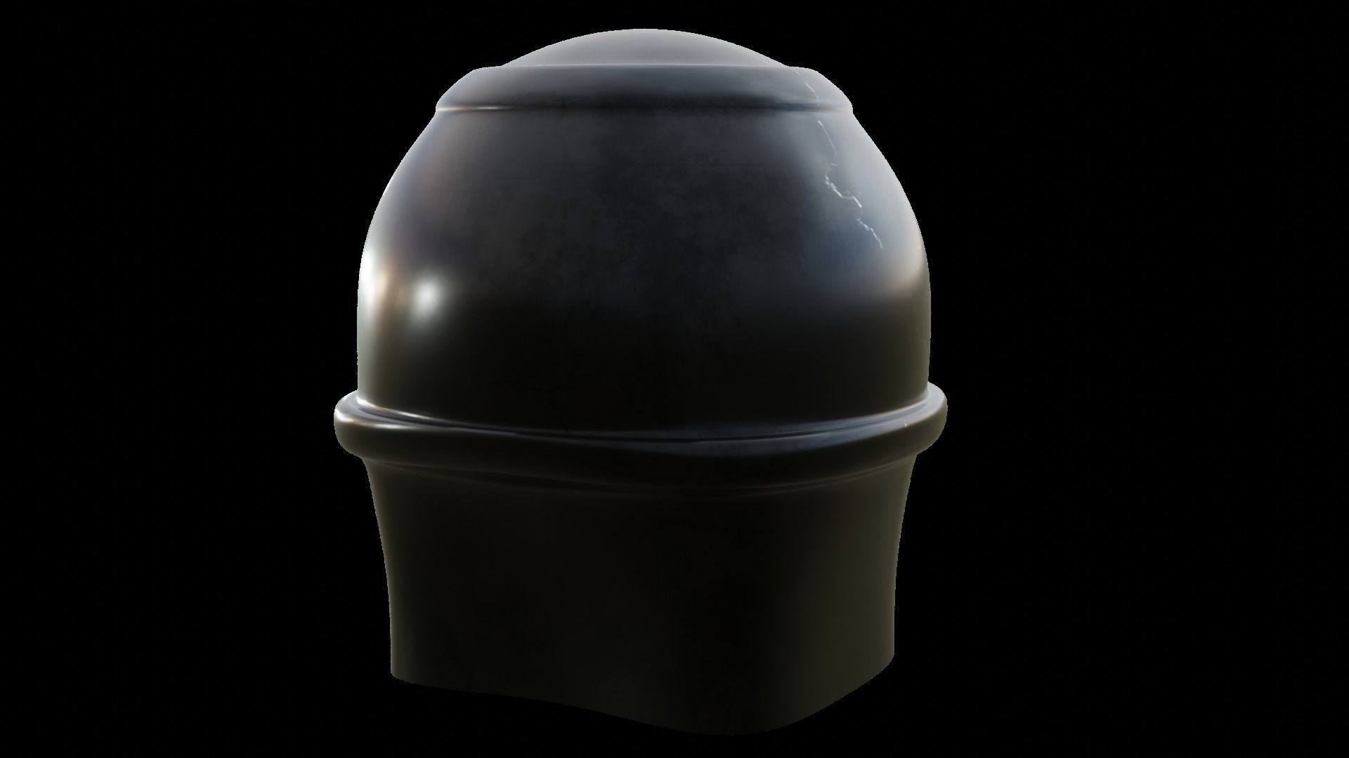 3D Medieval Knight Helmet 3D model_17