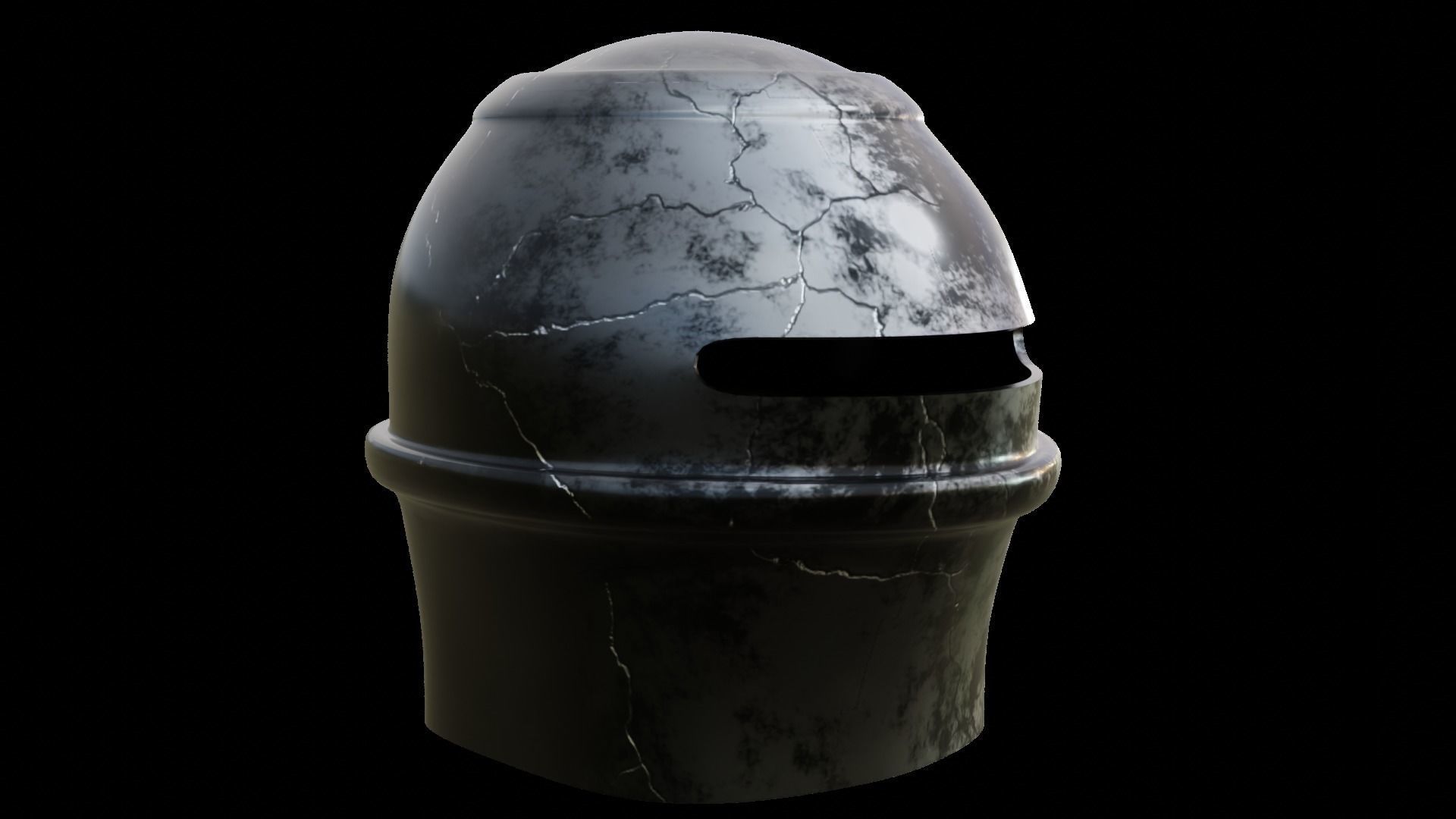 3D Medieval Knight Helmet 3D model_24