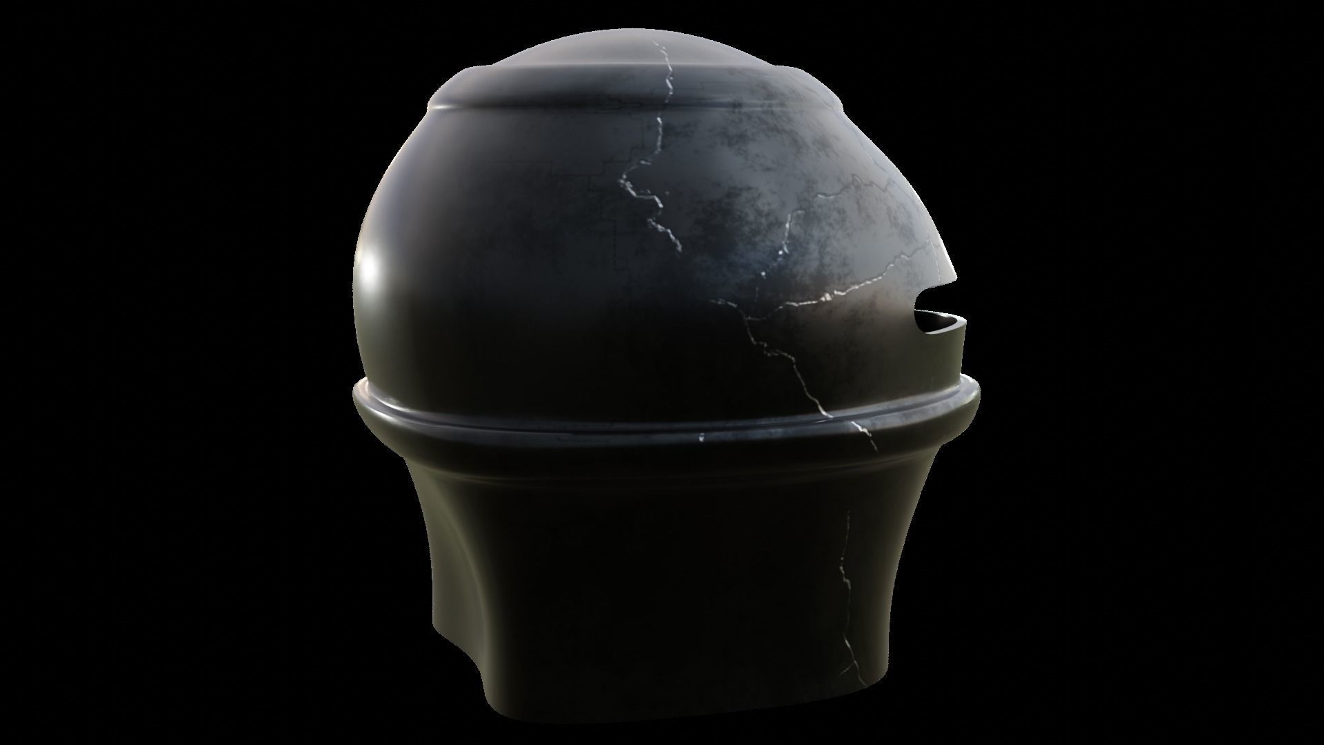 3D Medieval Knight Helmet 3D model_18