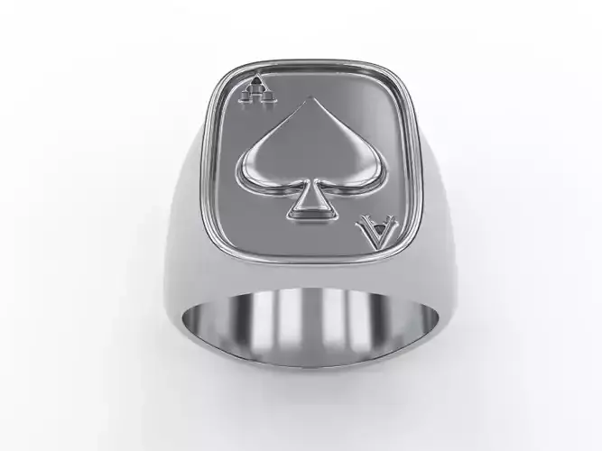  - Spades Ring 3D print model