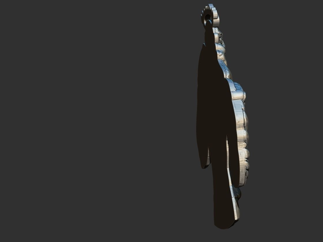 Anjo Sao Paulo Tricolor 3D print model_3