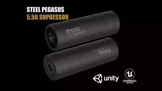 Steel Pegasus Supressor