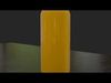 Portable Steel Drink Bottle - Green 3D model_1