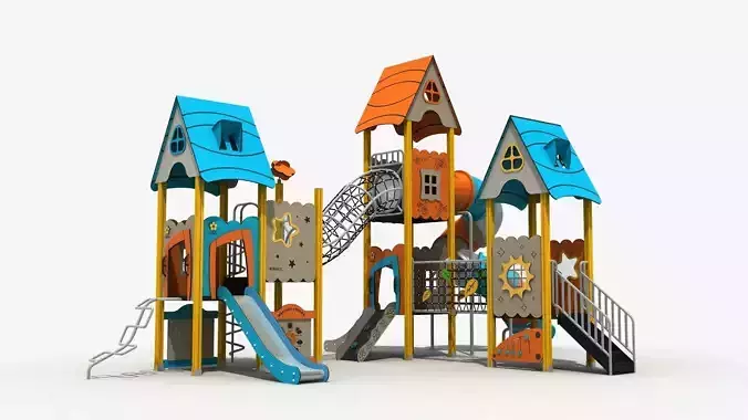 Cabin combination Playground Equipment