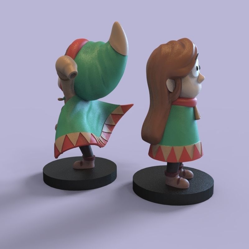 Kid Johanna from Hilda 3D print model_26