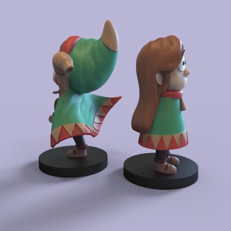 Kid Johanna from Hilda 3D print model_28