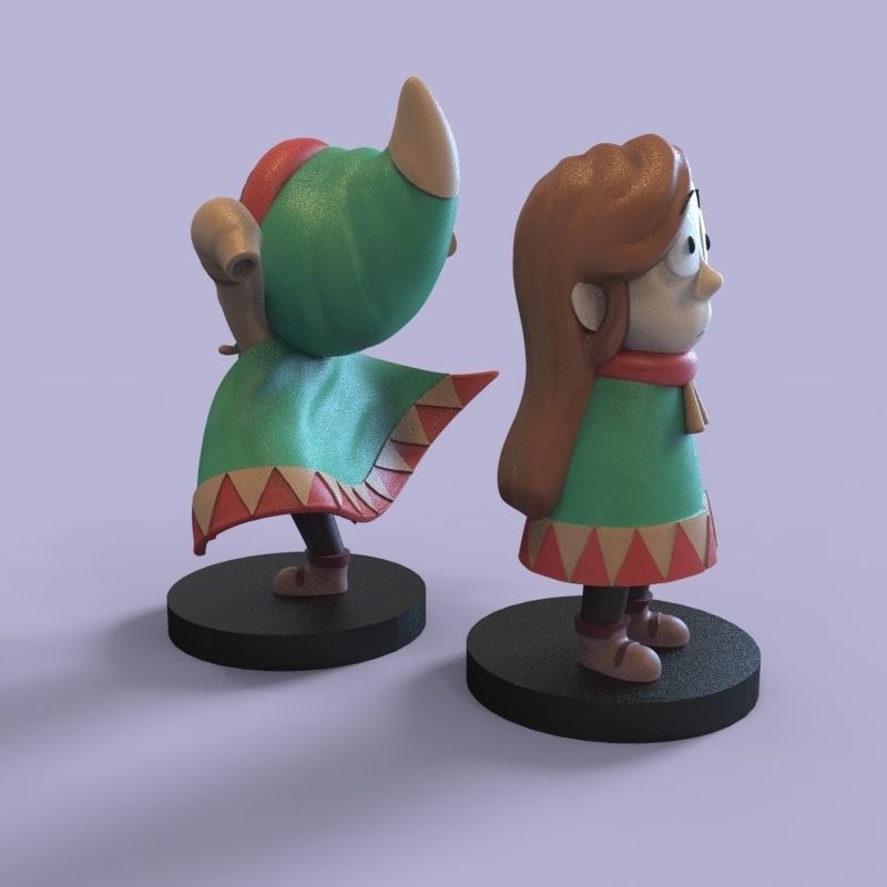 Kid Johanna from Hilda 3D print model_39