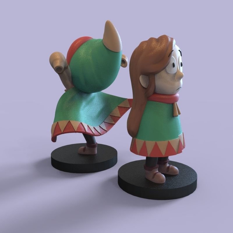 Kid Johanna from Hilda 3D print model_42