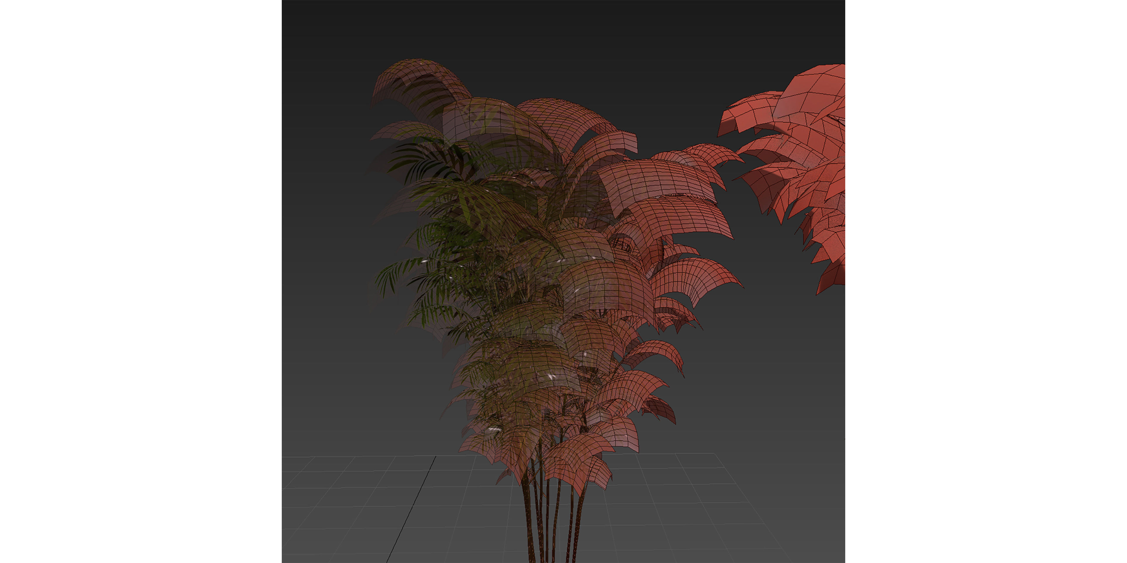 Collection plant vol 567 - Chamaedorea - Seifrizii - bamboo 3D model_9