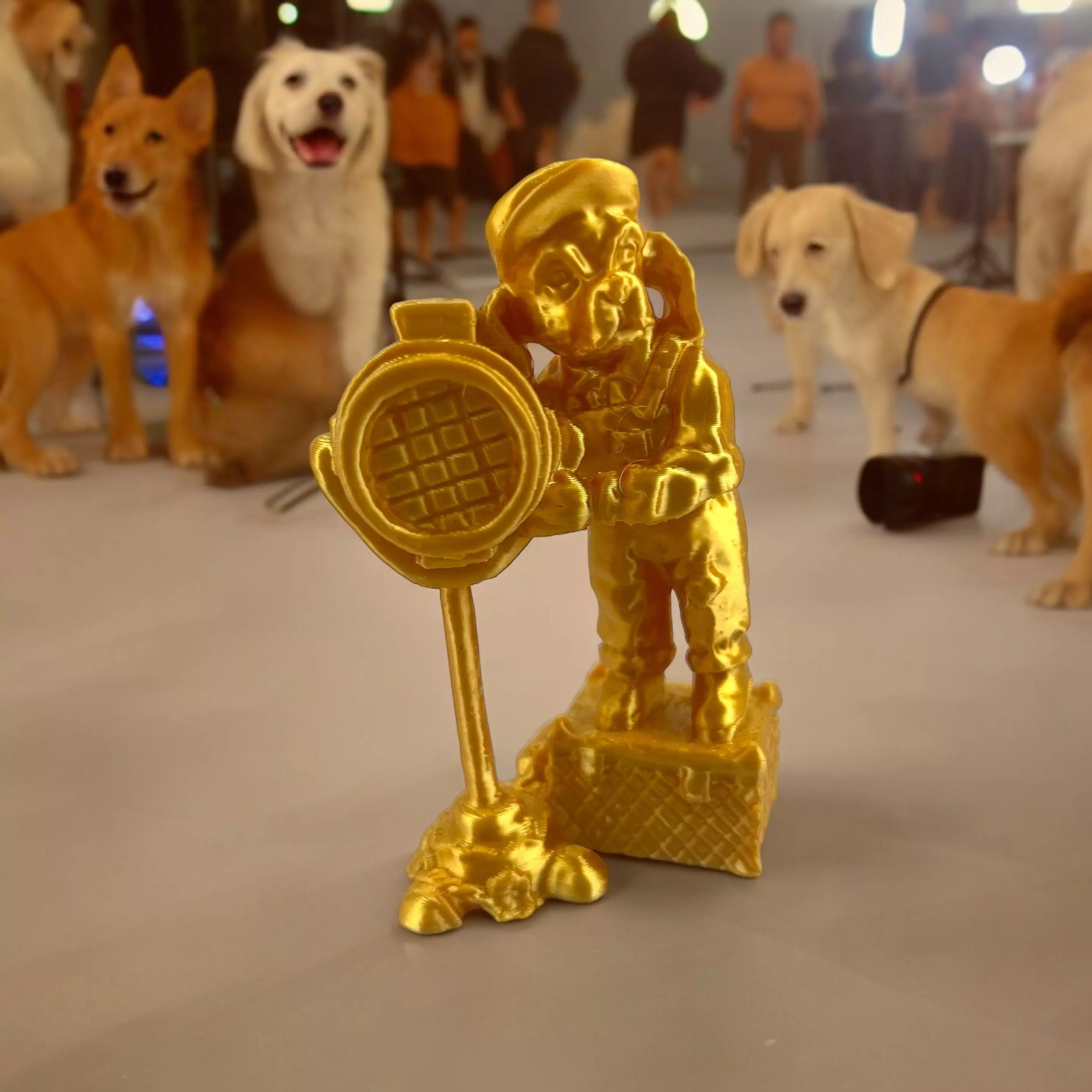 MOVIE PRODUCER DOG LIGHT 3D print model
