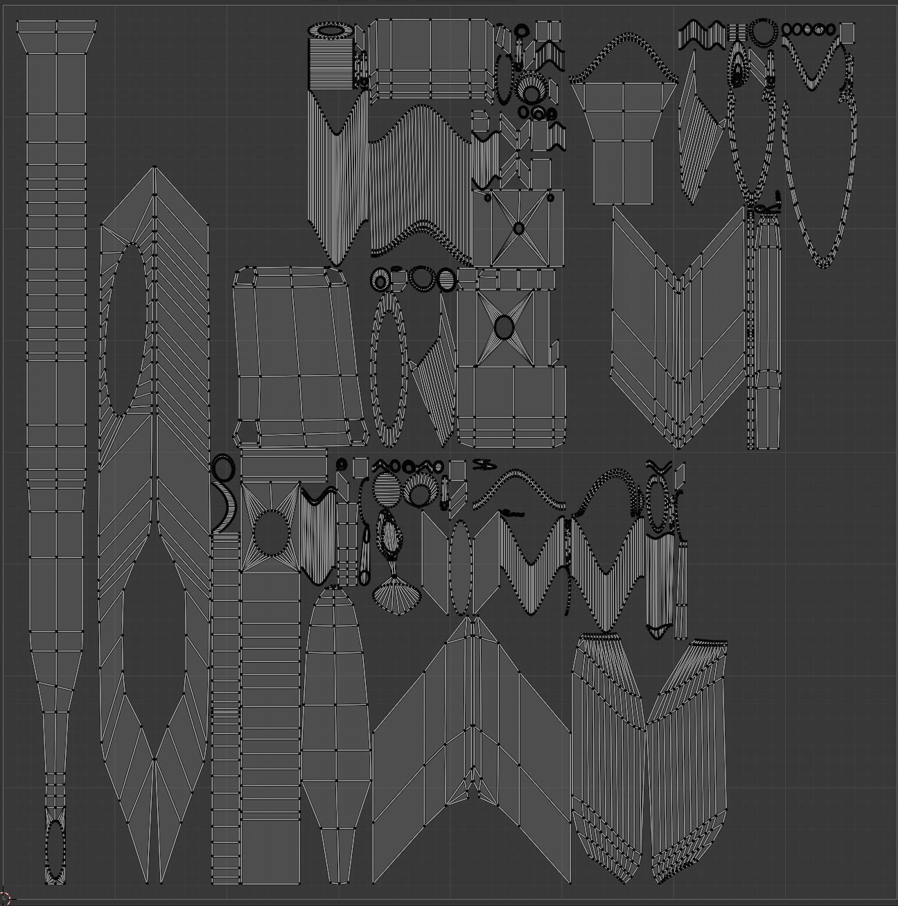 Science Equipment Asset Pack Low-poly 3D model_3