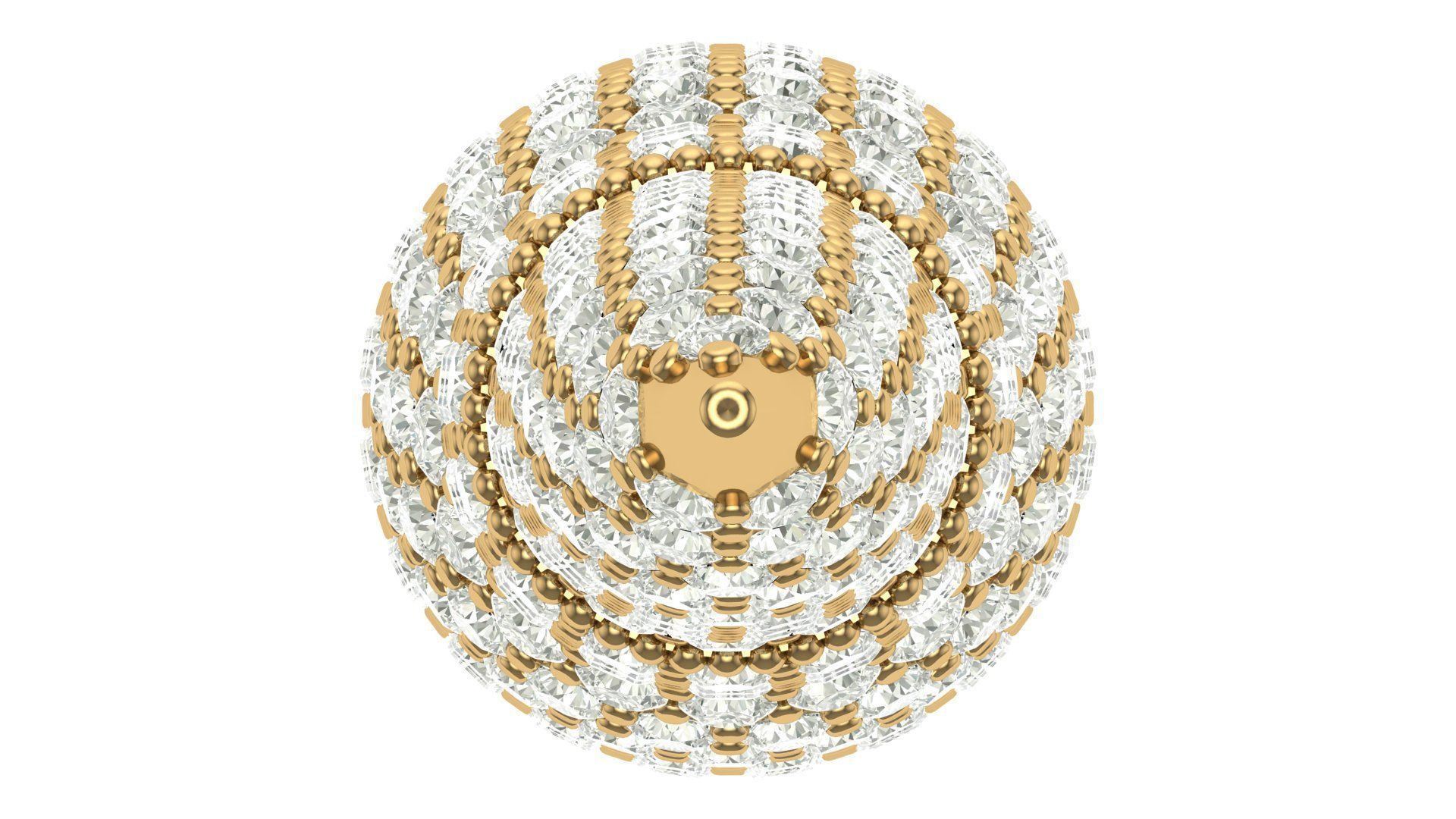 bullet hiphop pendant 3D print model_9