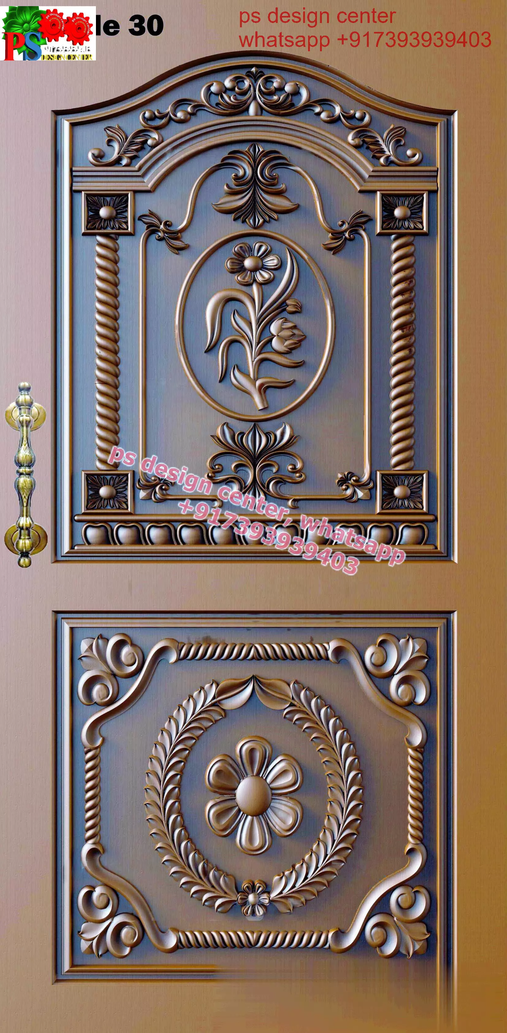 CNC DOORS  DESIGN 3D model_0