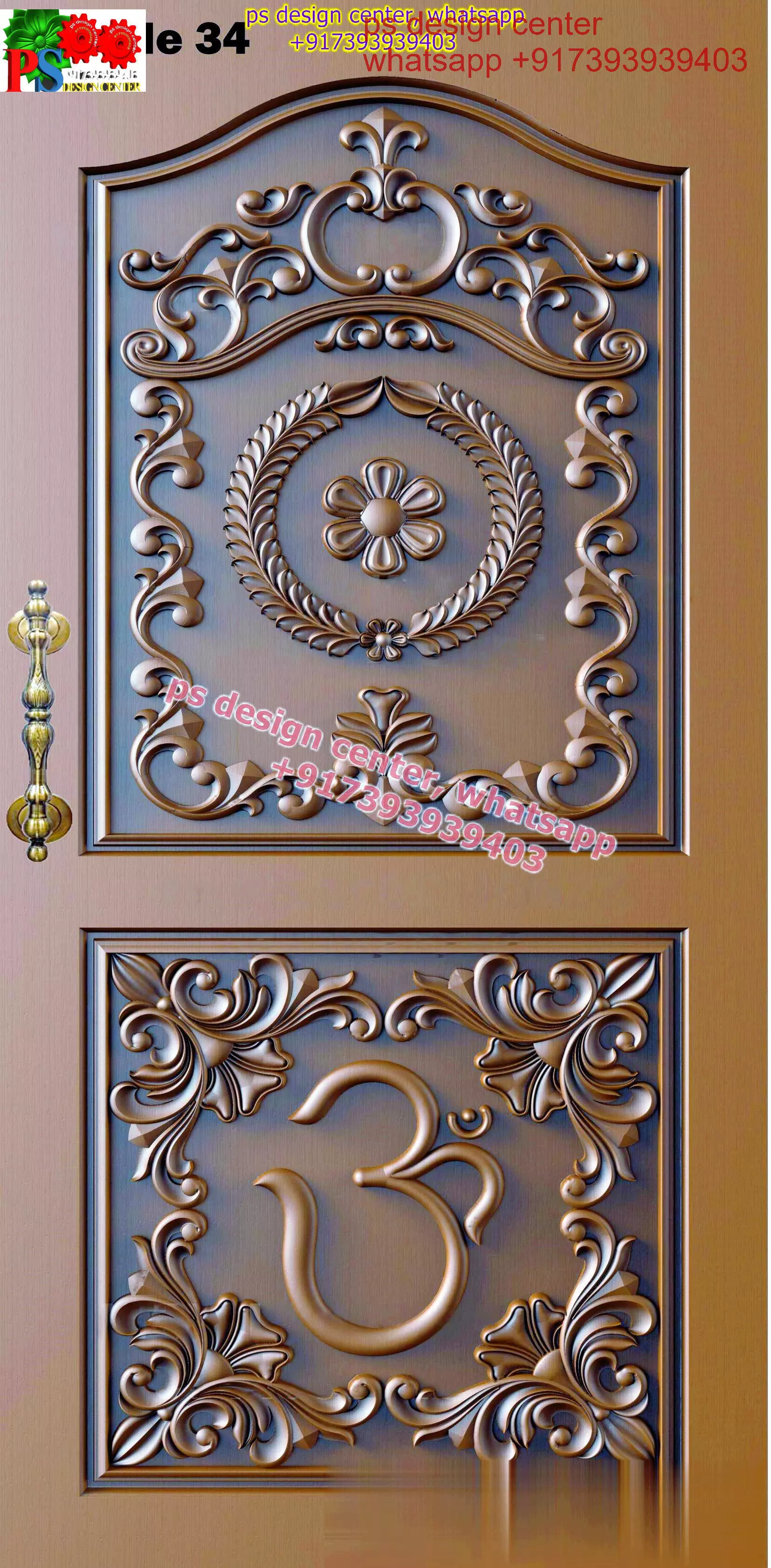 CNC DOORS DESIGN  3D model_0