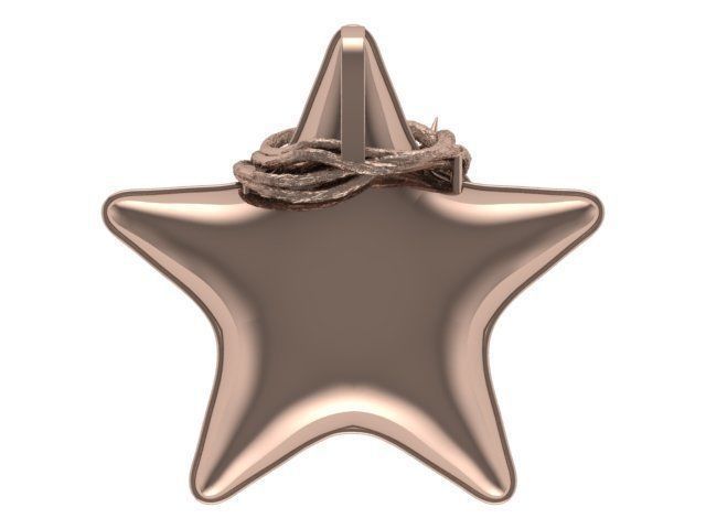 star hiphop pendant 3D print model_13