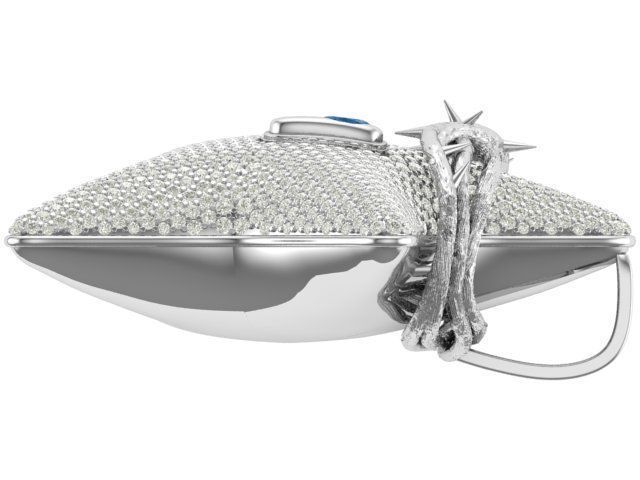 star hiphop pendant 3D print model_11