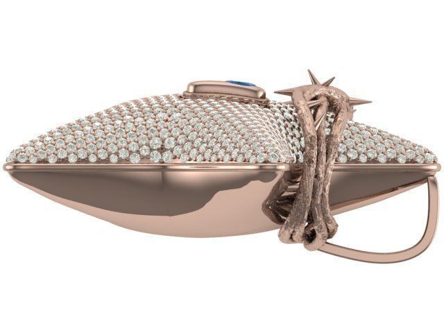 star hiphop pendant 3D print model_10