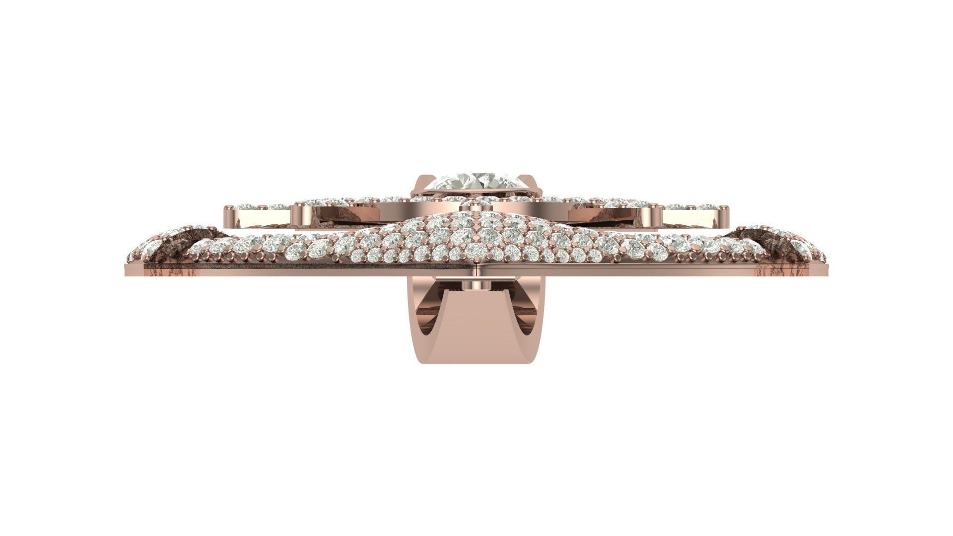 anchor hiphop pendant 3D print model_7