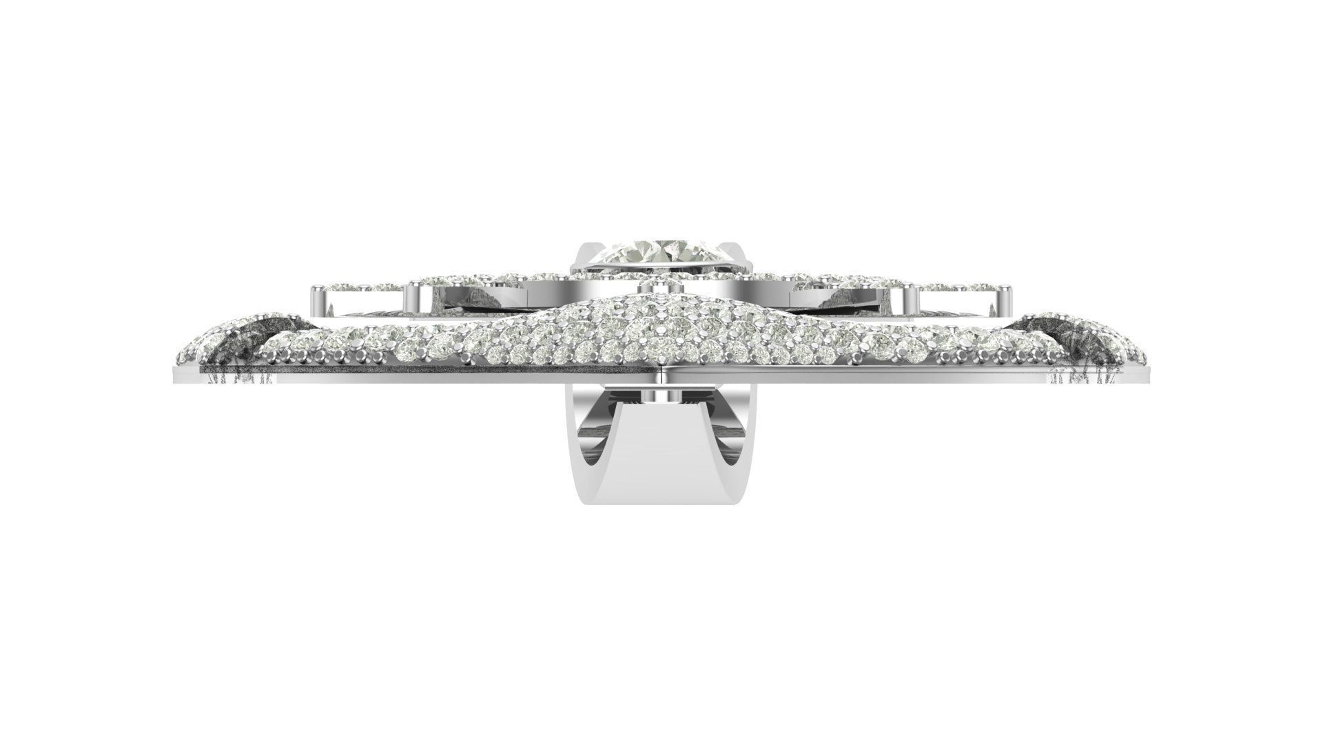 anchor hiphop pendant 3D print model_8