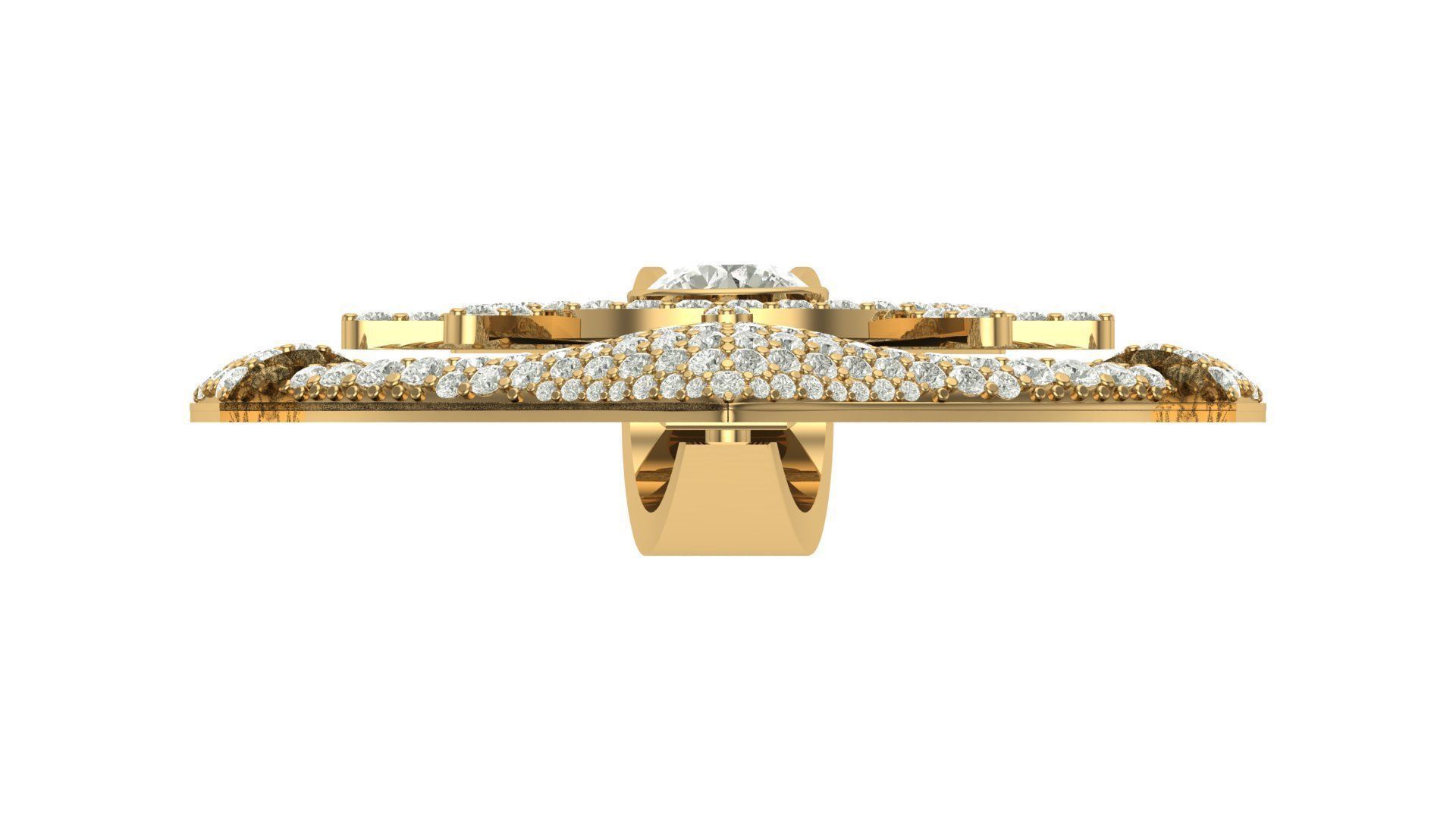 anchor hiphop pendant 3D print model_6