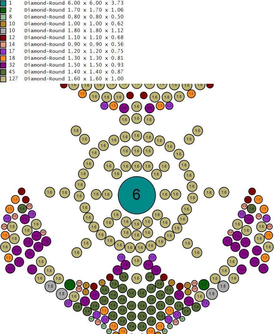 anchor hiphop pendant 3D print model_15