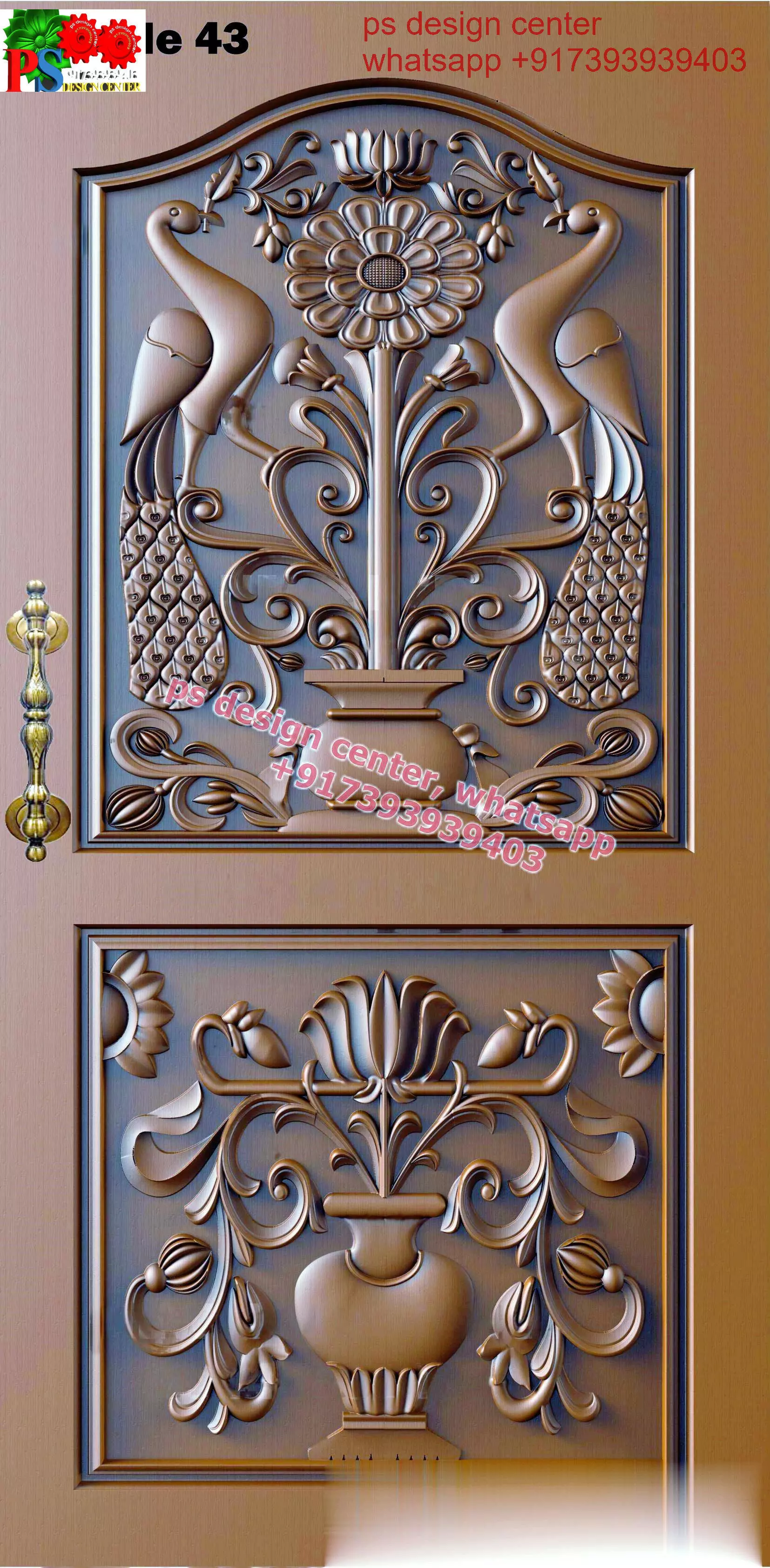 WOOD DOORS 3D model_0