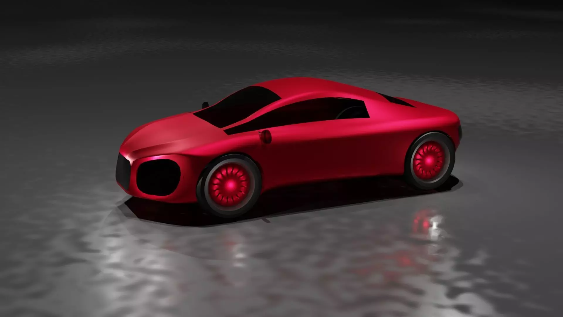 stylish car 3D model