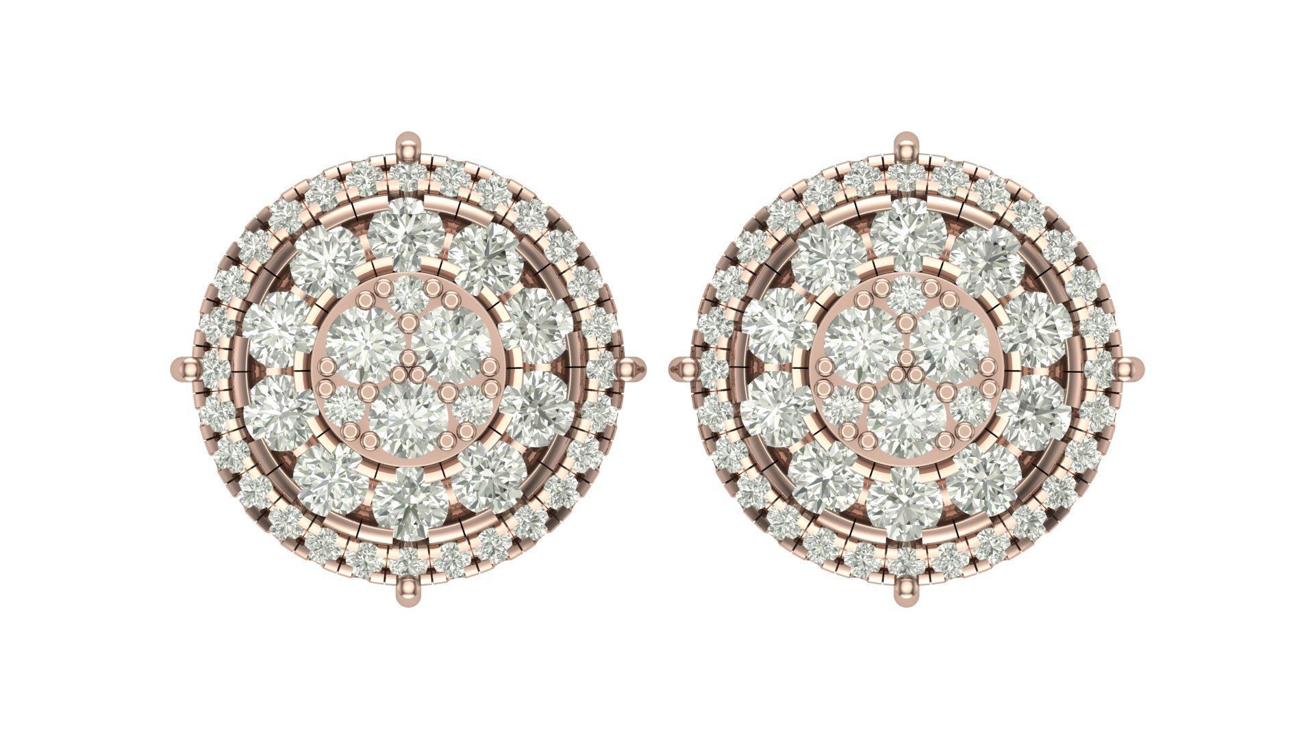 earring 3D print model_1