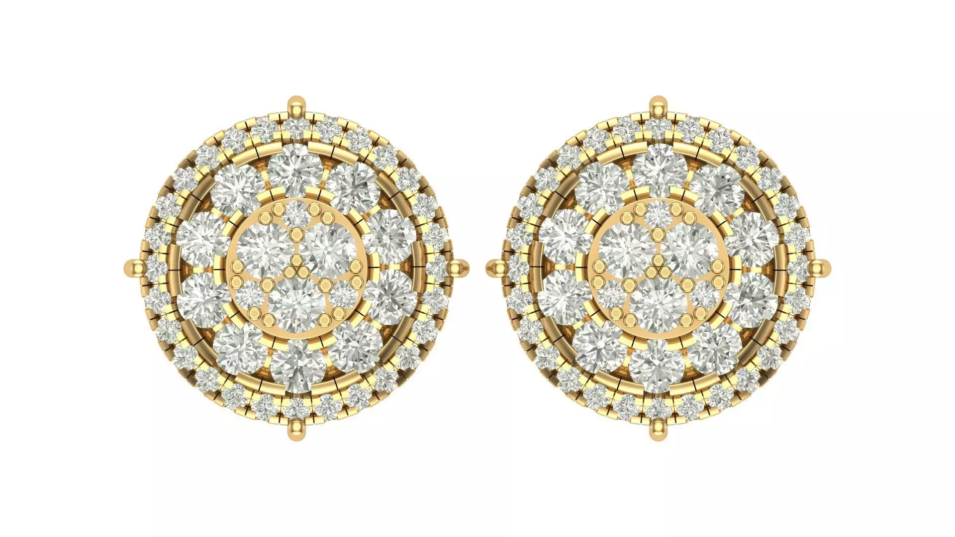 earring 3D print model_0