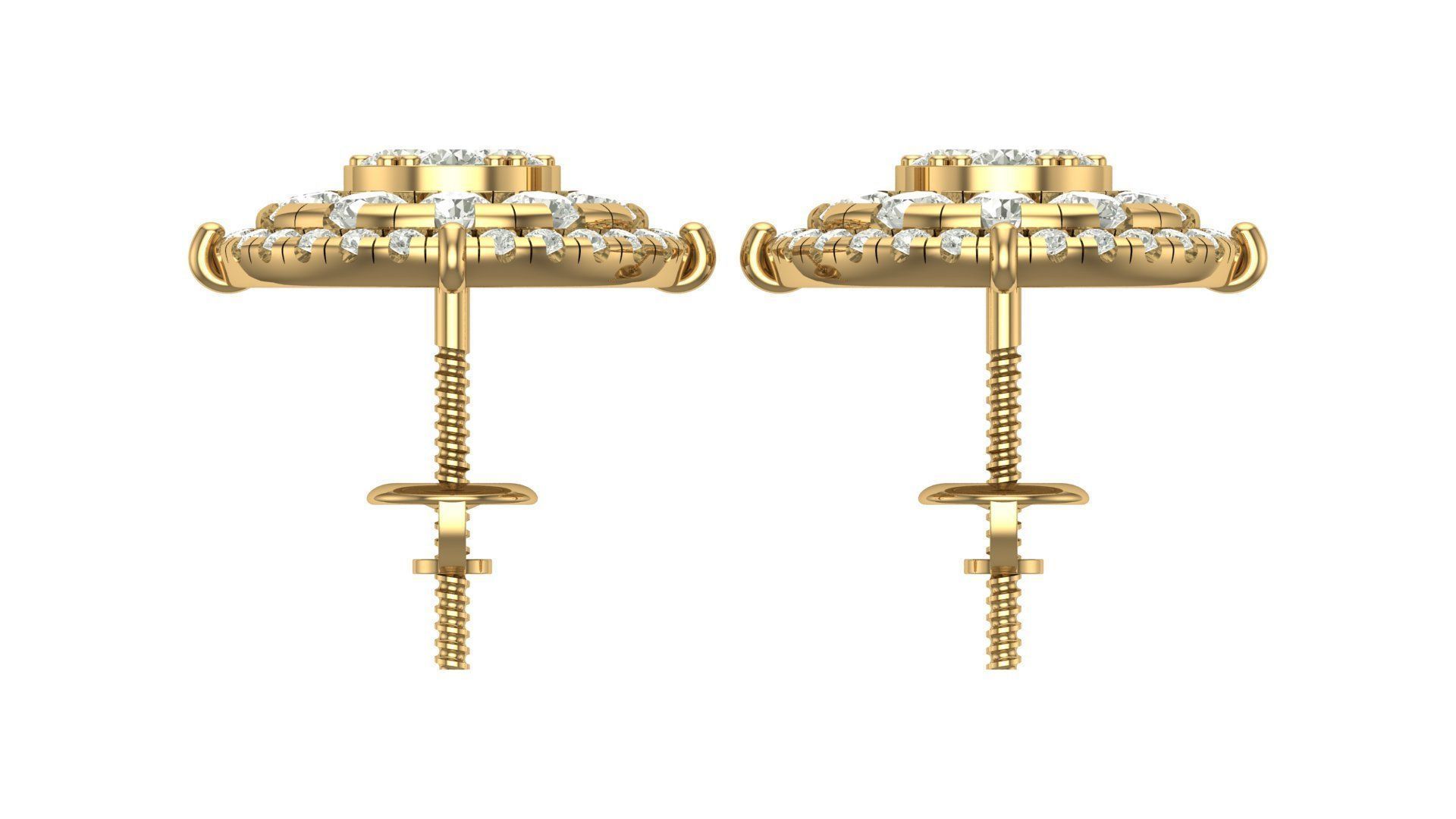 earring 3D print model_9