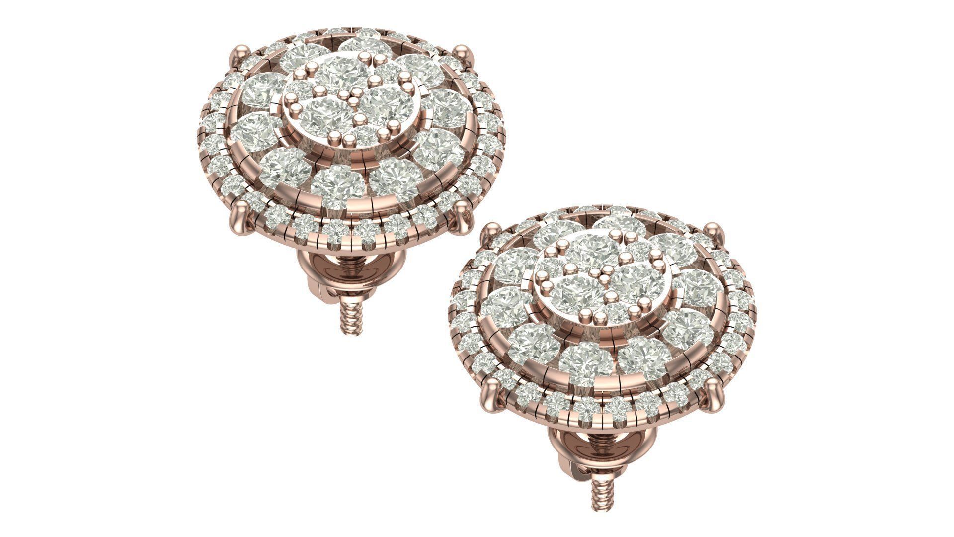 earring 3D print model_4