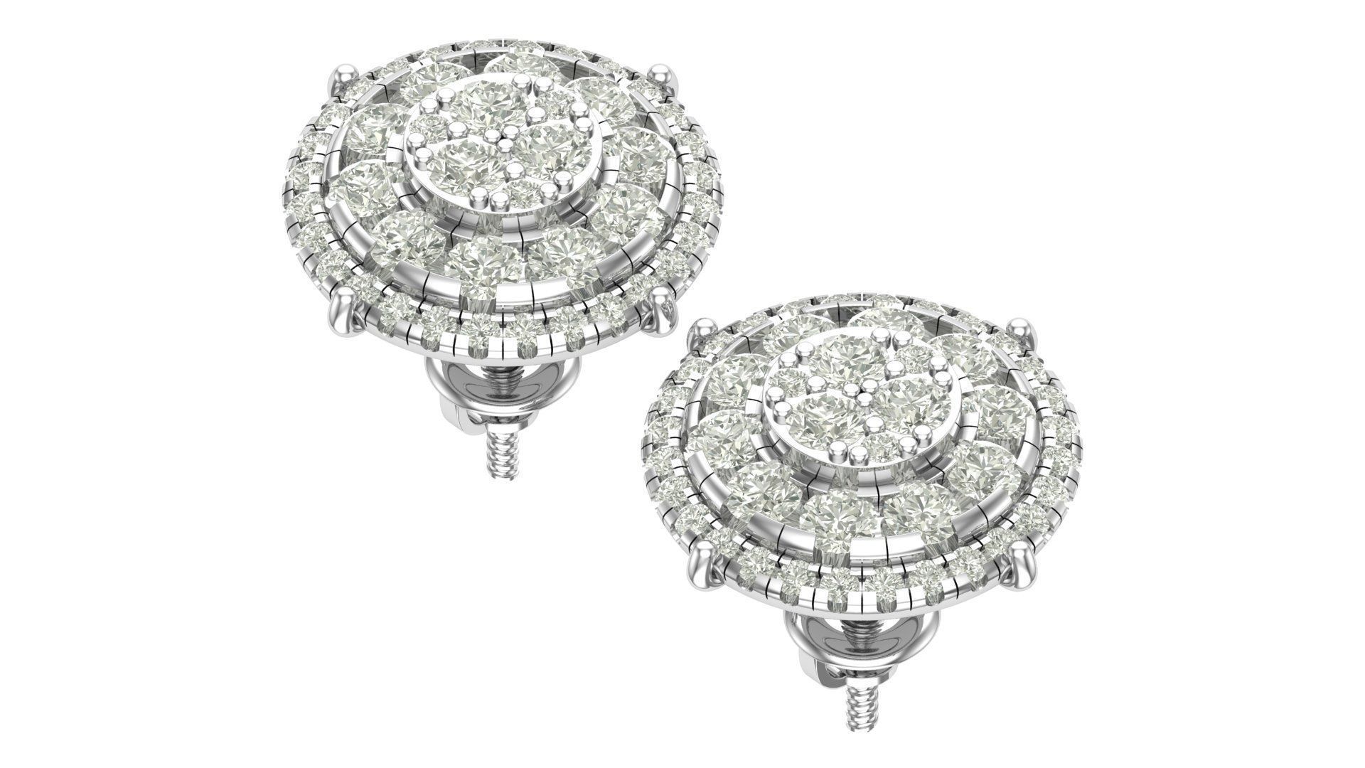 earring 3D print model_5