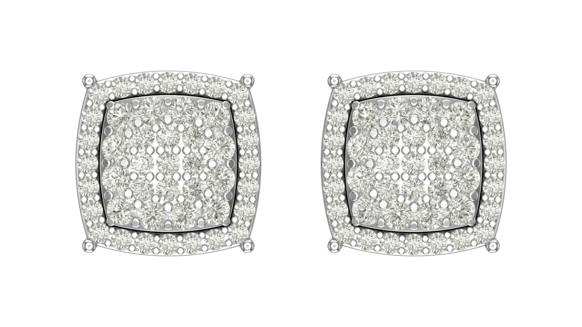 earring 3D print model_2