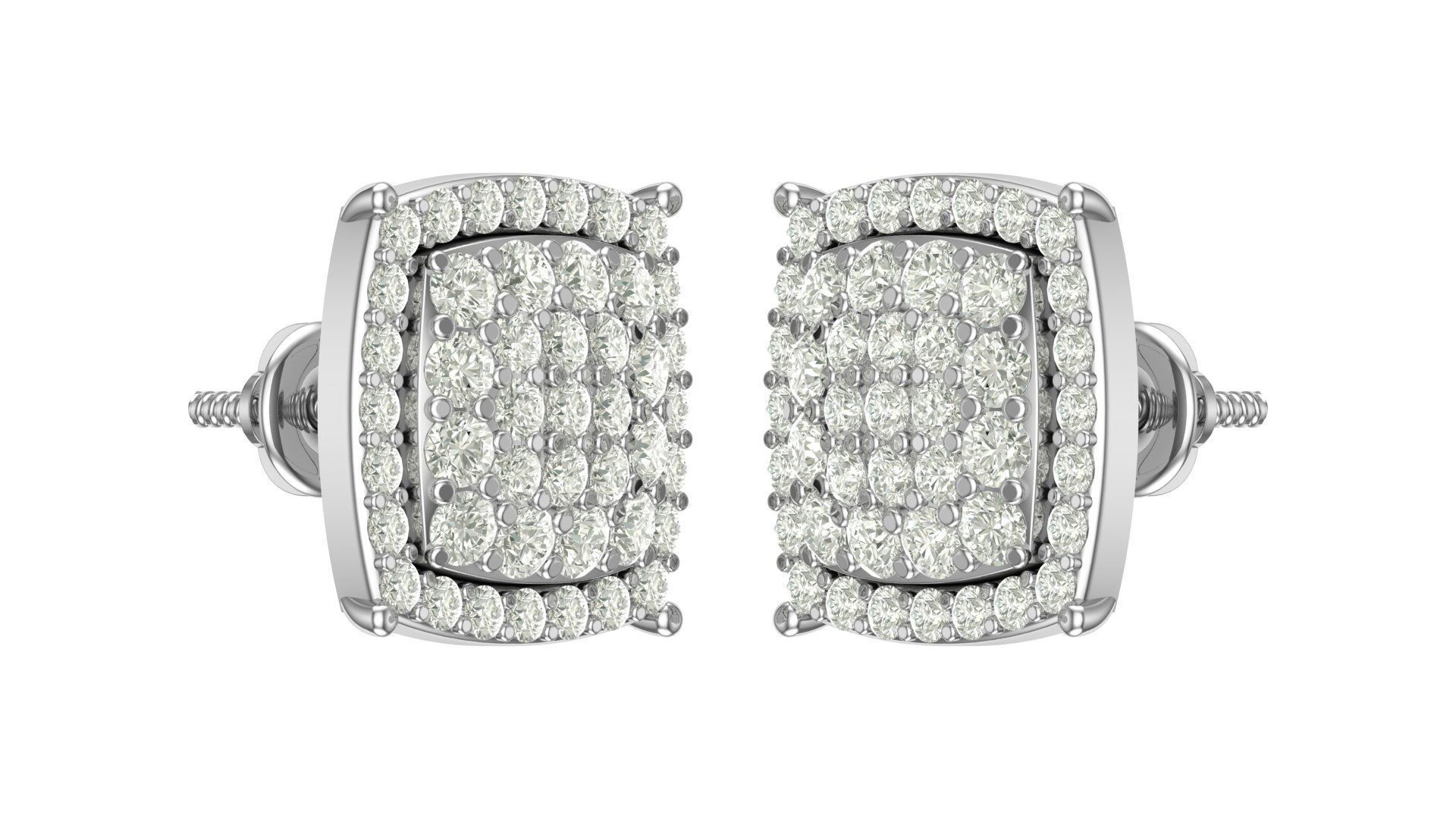 earring 3D print model_5