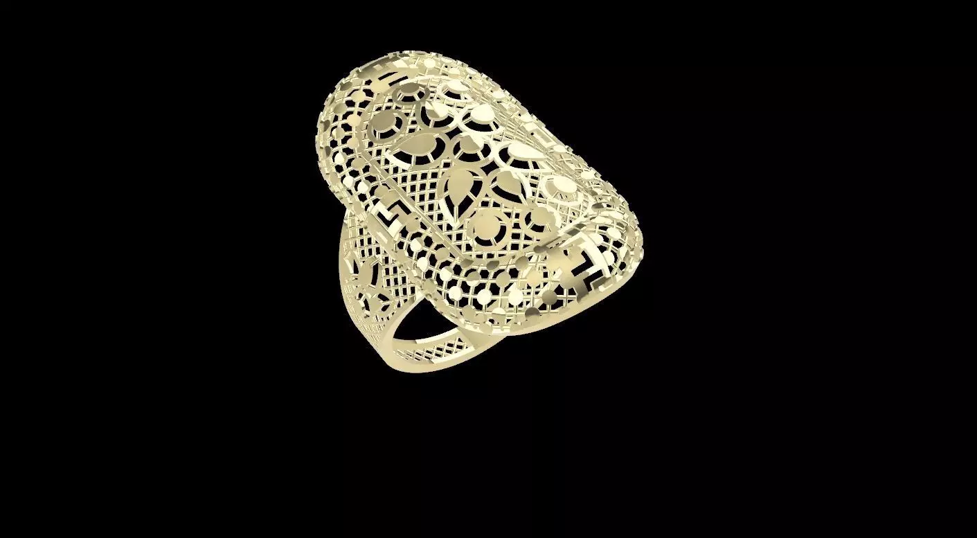 rings 3D print model_0